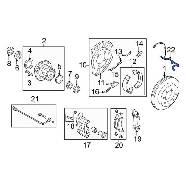 ABS Wheel Speed Sensor