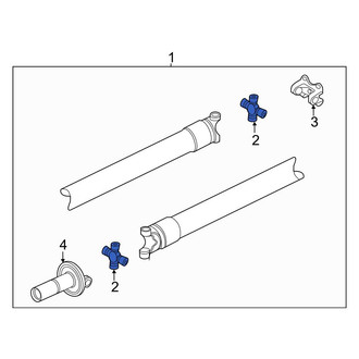 Ford OE - Rear Universal Joint