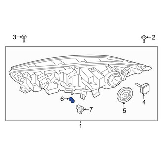 Ford OE - Front Turn Signal & Parking Light Bulb