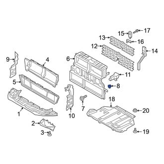 Ford OE - Firewall Nut