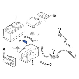 Ford OE - Battery Spacer