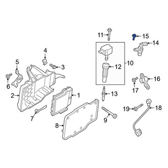 Ford OE - Engine Crankshaft Position Sensor Bolt