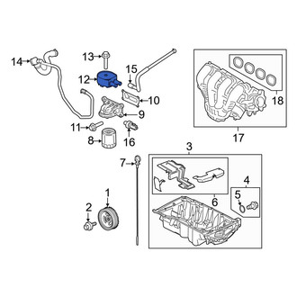 Ford OE - Engine Oil Cooler