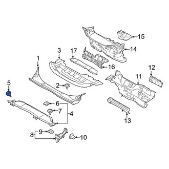 Ford OE - Cowl Panel Bolt