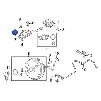 Ford OE - Brake Master Cylinder Reservoir Cap