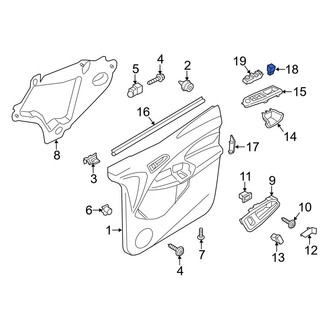 Ford OE - Rear Door Window Switch