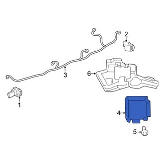 Ford OE - Blind Spot Detection System Warning Sensor