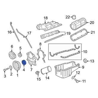 Ford OE - Front Engine Crankshaft Seal