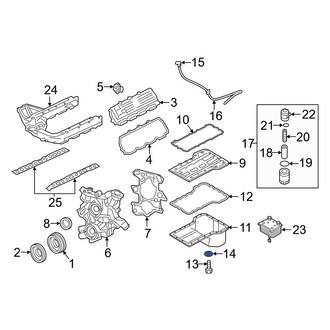 Ford OE - Engine Oil Drain Plug Gasket