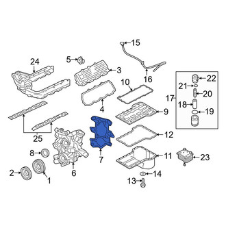 Ford OE - Engine Timing Cover Gasket