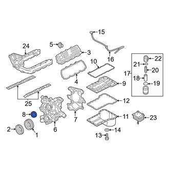 Ford OE - Front Engine Crankshaft Seal