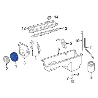 Ford OE - Engine Crankshaft Pulley