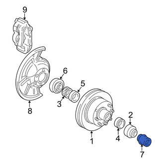 Ford OE - Front Wheel Bearing Dust Cap
