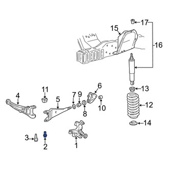 Ford OE - Front Upper Suspension Ball Joint