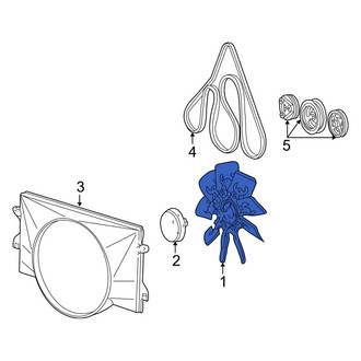 Ford OE - Engine Cooling Fan Clutch Blade