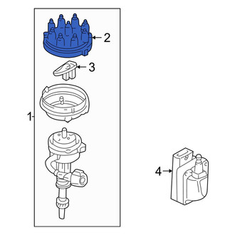Ford OE - Distributor Cap
