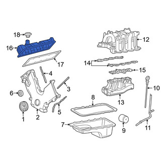 Ford OE - Left Engine Valve Cover