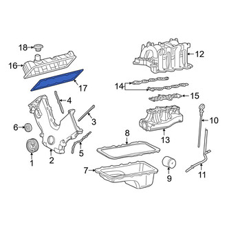 Ford OE - Right Engine Valve Cover Gasket