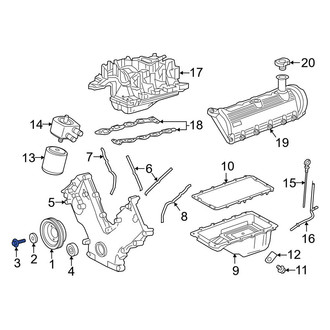 Ford OE - Engine Crankshaft Pulley Bolt