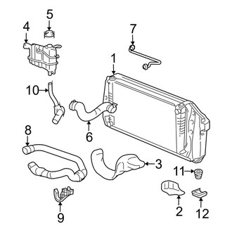 Ford OE - Cooling - Radiator & Components (5.4L)