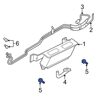 Ford OE - Automatic Transmission Oil Cooler Line Connector