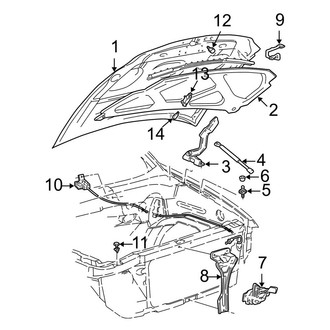Ford OE - Hood & Components
