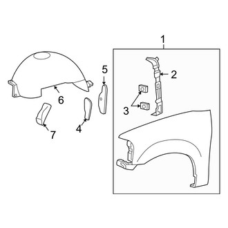 Ford OE - Fender & Components