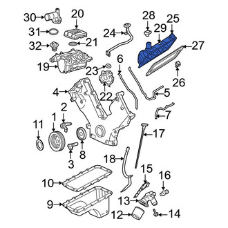 Ford OE - Right Engine Valve Cover
