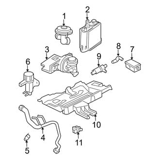 Ford OE - Emission System - Emission Components