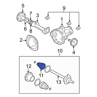 Ford OE - Front Outer CV Joint Boot