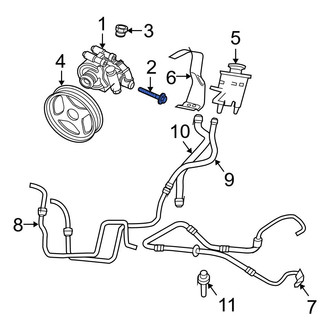 Ford OE - Power Steering Pump Mounting Bolt