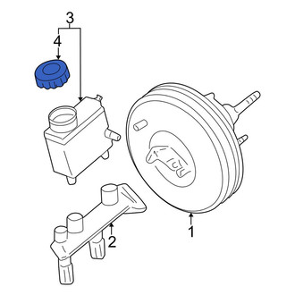 Ford OE - Brake Master Cylinder Reservoir Cap