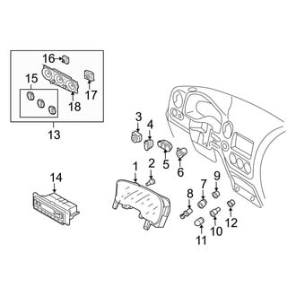 Ford OE - Instrument Panel - Cluster & Switches