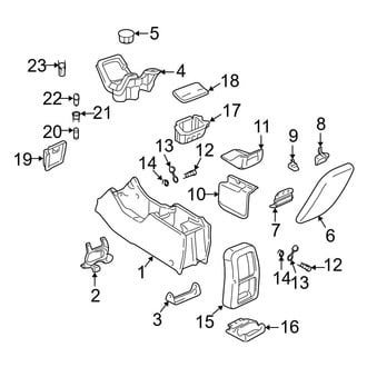 Ford OE - Floor Console
