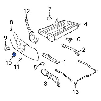 Ford OE - Seat Lumbar Adjustment Knob