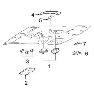 Ford OE - Roof - Interior Lamps