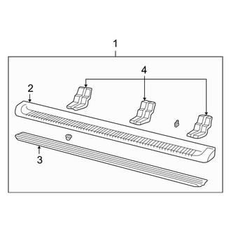 Ford OE - Pillars, Rocker & Floor - Running Board (Type 1), (Eddie Bauer)