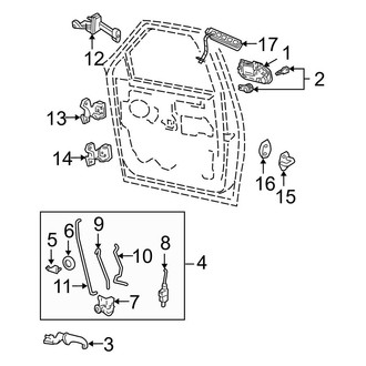Ford OE - Front Door - Lock & Hardware
