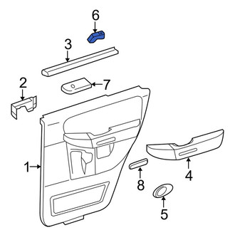 Ford OE - Rear Door Window Switch