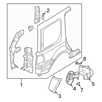 Ford OE - Quarter Panel & Components