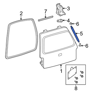 Ford OE - Left Liftgate Lift Support