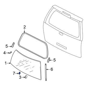 Ford OE - Rear Liftgate Glass Handle
