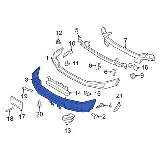 Ford OE - Front Lower Bumper Cover