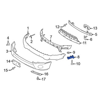 Ford OE - Left Bumper Cover Bracket