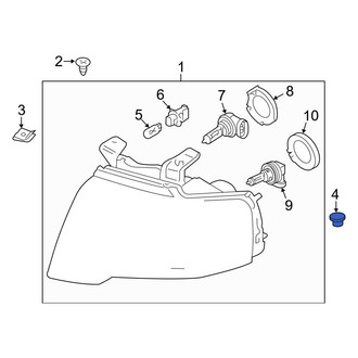 Ford OE - Headlight Grommet