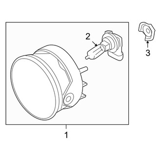 Ford OE - Front Lamps - Fog Lamps (W/O LED)