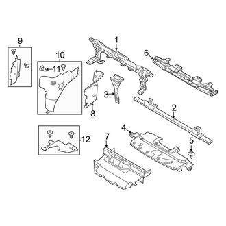 Ford OE - Radiator Support