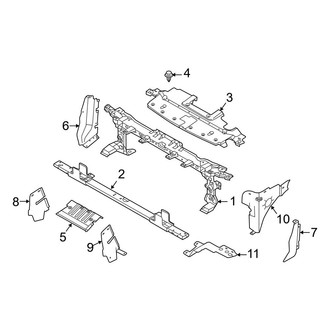 Ford OE - Radiator Support