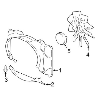 Ford OE - Cooling Fan
