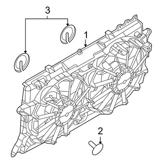 Ford OE - Cooling Fan (EL King Ranch / EL Limited / EL XL / EL XLT / King Ranch / Limited / XL / XLT)